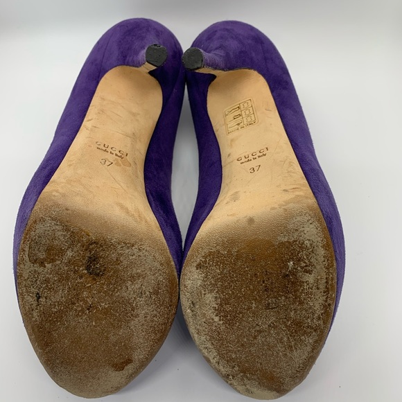 Gucci Sofia platform peep toe style 252133 - Picture 7 of 8